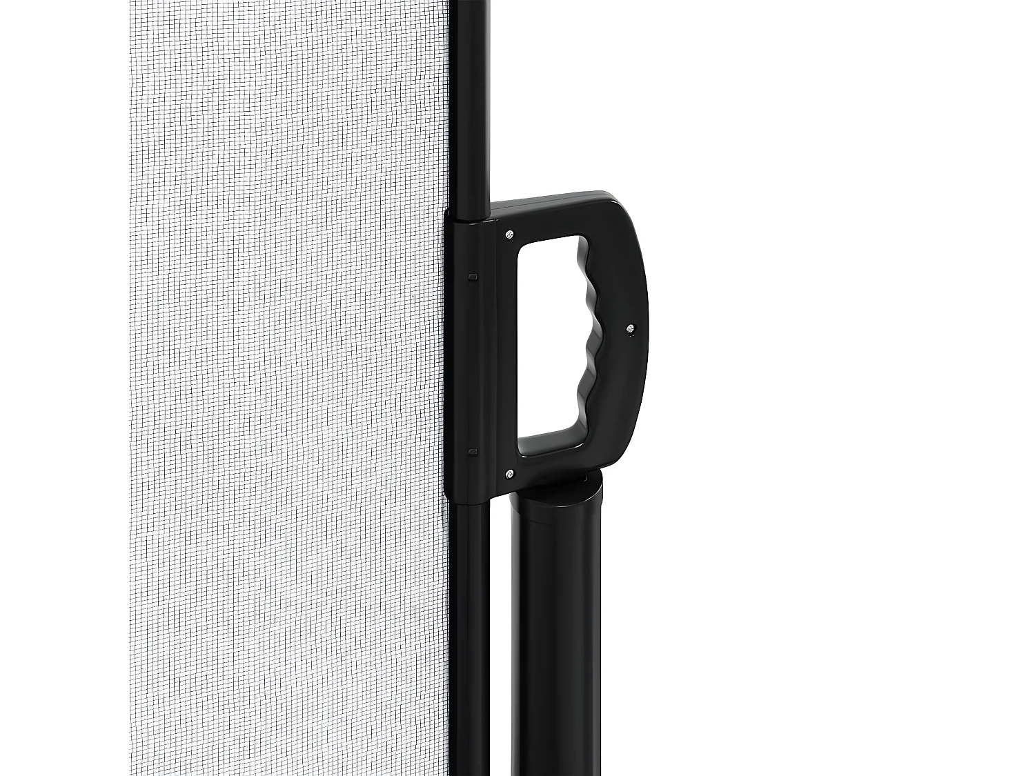 Auvent latéral rétractable blanc 160x500 cm