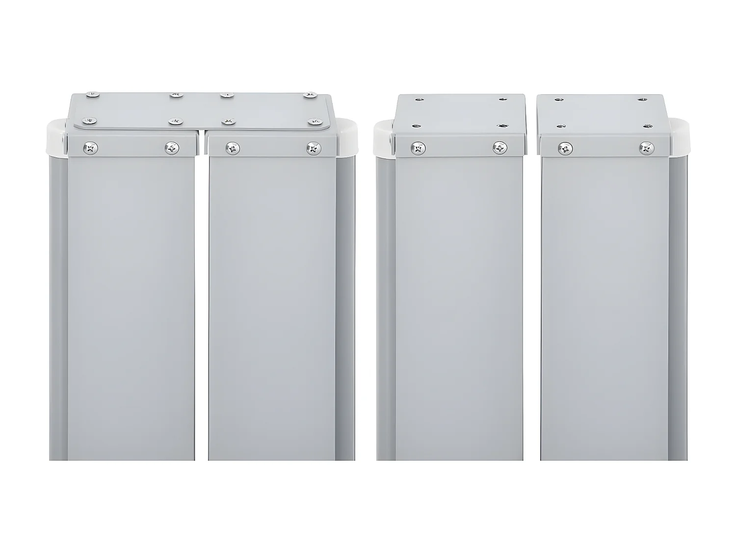 Auvent latéral rétractable Bleu 140x600 cm