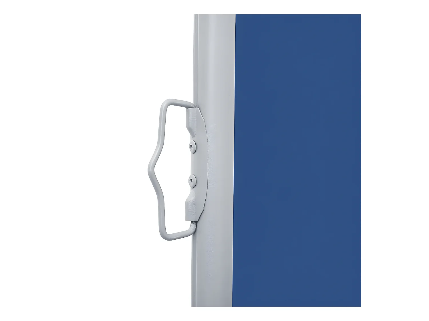 Auvent latéral rétractable Bleu 140x600 cm