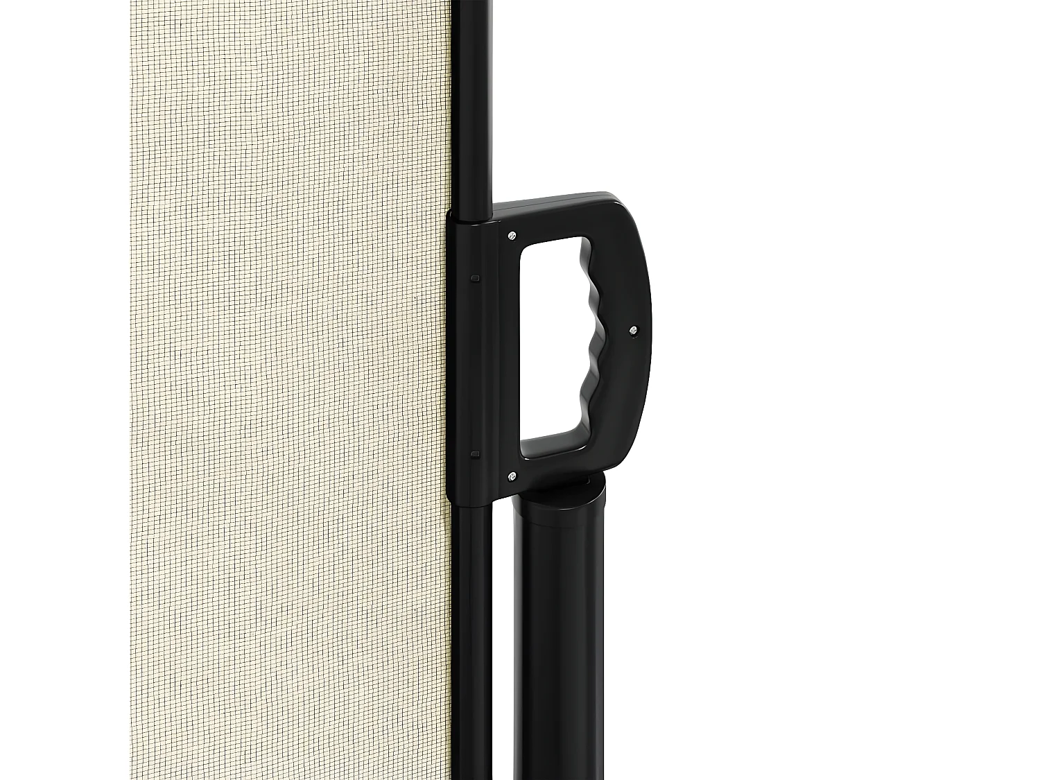 Toldo lateral retrátil 200x500 cm cor creme