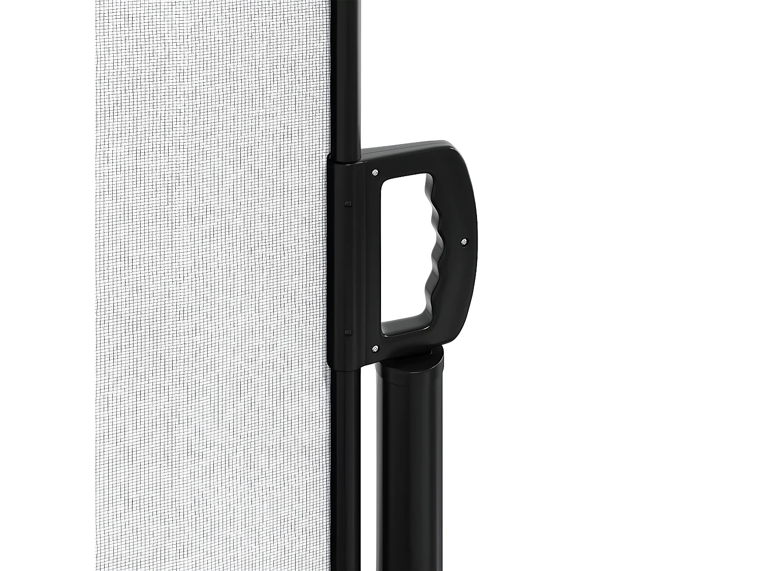 Toldo lateral retráctil blanco 180x300 cm