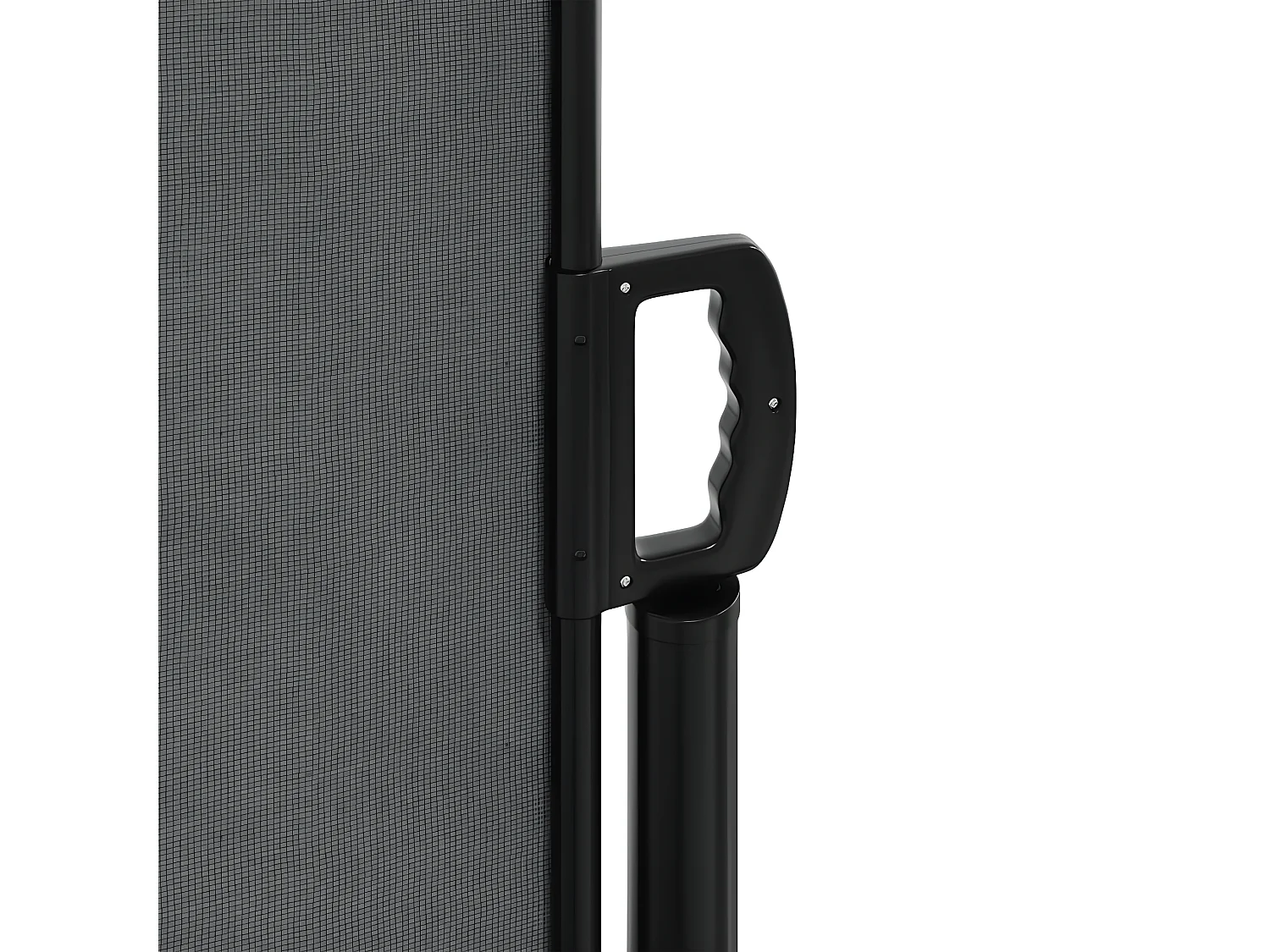 Auvent latéral rétractable anthracite 220x600 cm