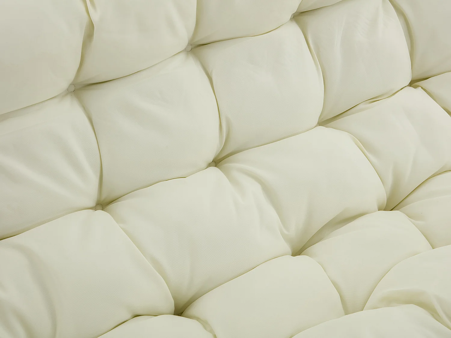 Garten-Sitzgruppe: Sofa 2-Sitzer, 2 Sessel & Tisch - Polyrattan - Holzfarben hell - JONAH von MYLIA