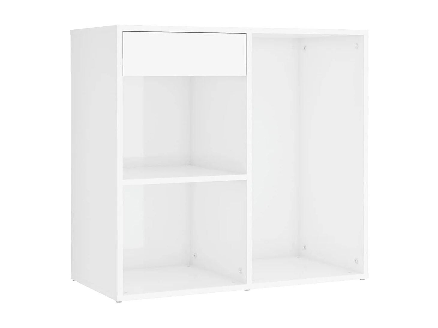 Coiffeuse à led et bois blanche 60 x 40 x 140 cm 02_0006286