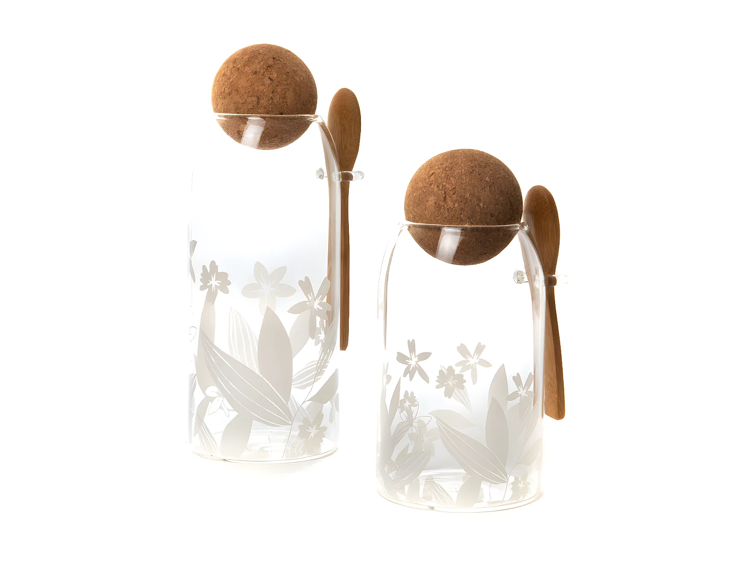 Pot Luisa avec bouchon et cuillère 25,5 cm