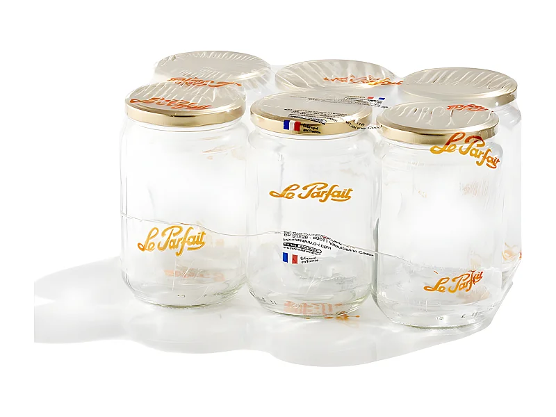 Pack de 6 pots à miel 750 ml