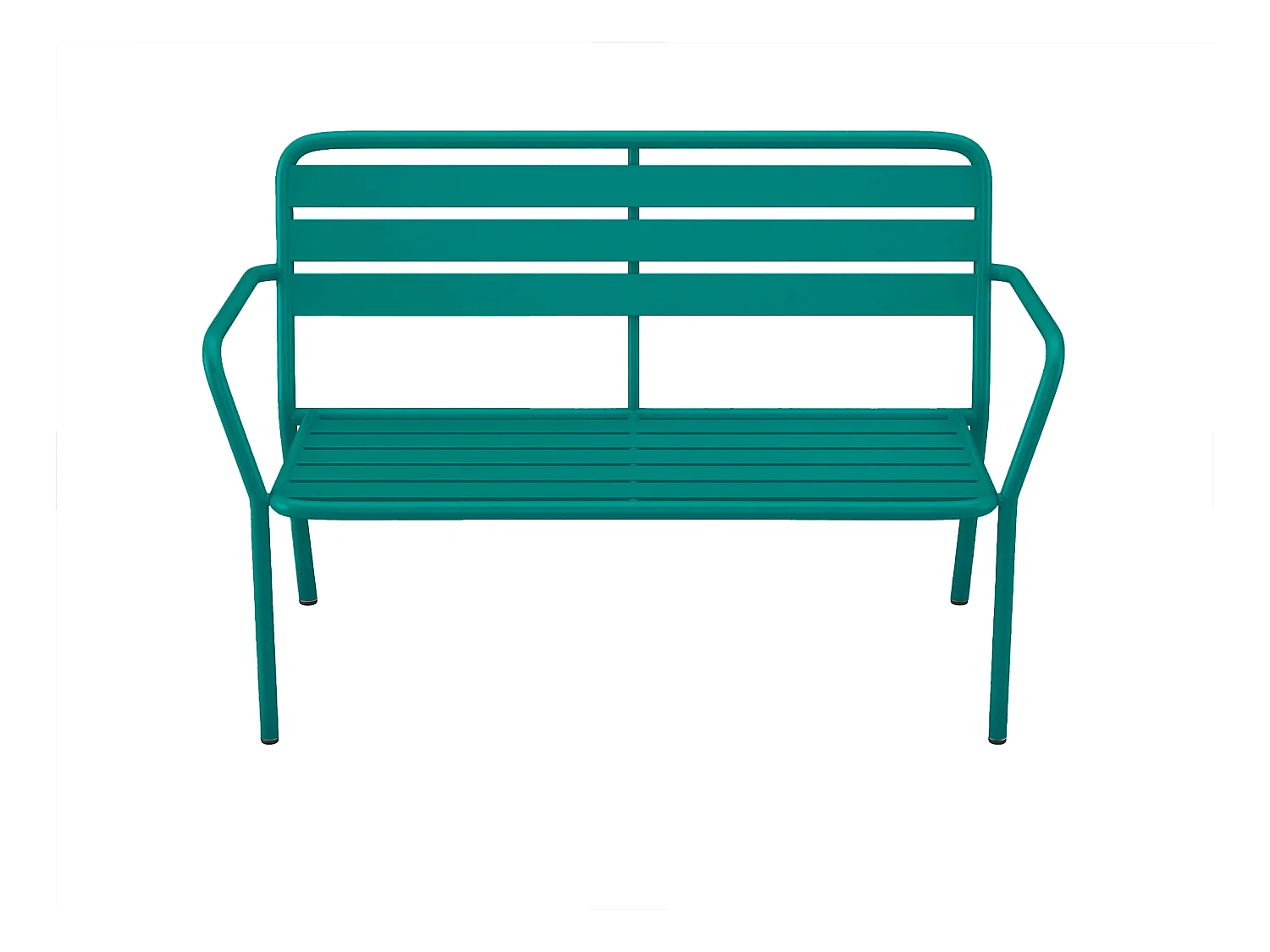 Tuinbank van metaal - Blauwgroen - MIRMANDE van MYLIA