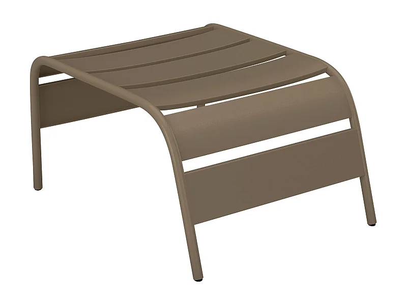 Fußbank - Metall - Taupe - MIRMANDE von MYLIA