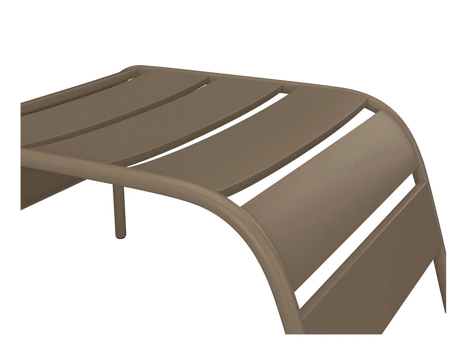 Poggiapiedi in Metallo Tortora  - MIRMANDE di MYLIA