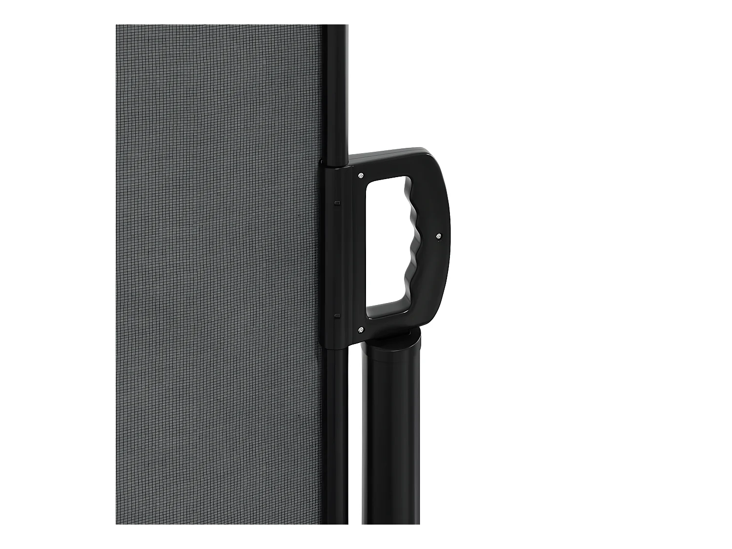 Auvent latéral rétractable anthracite 140x600 cm