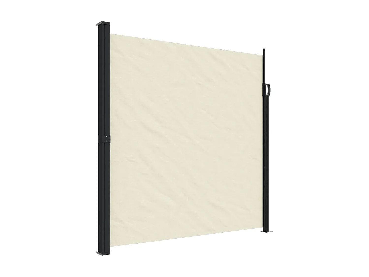 Auvent latéral rétractable crème 200x300 cm