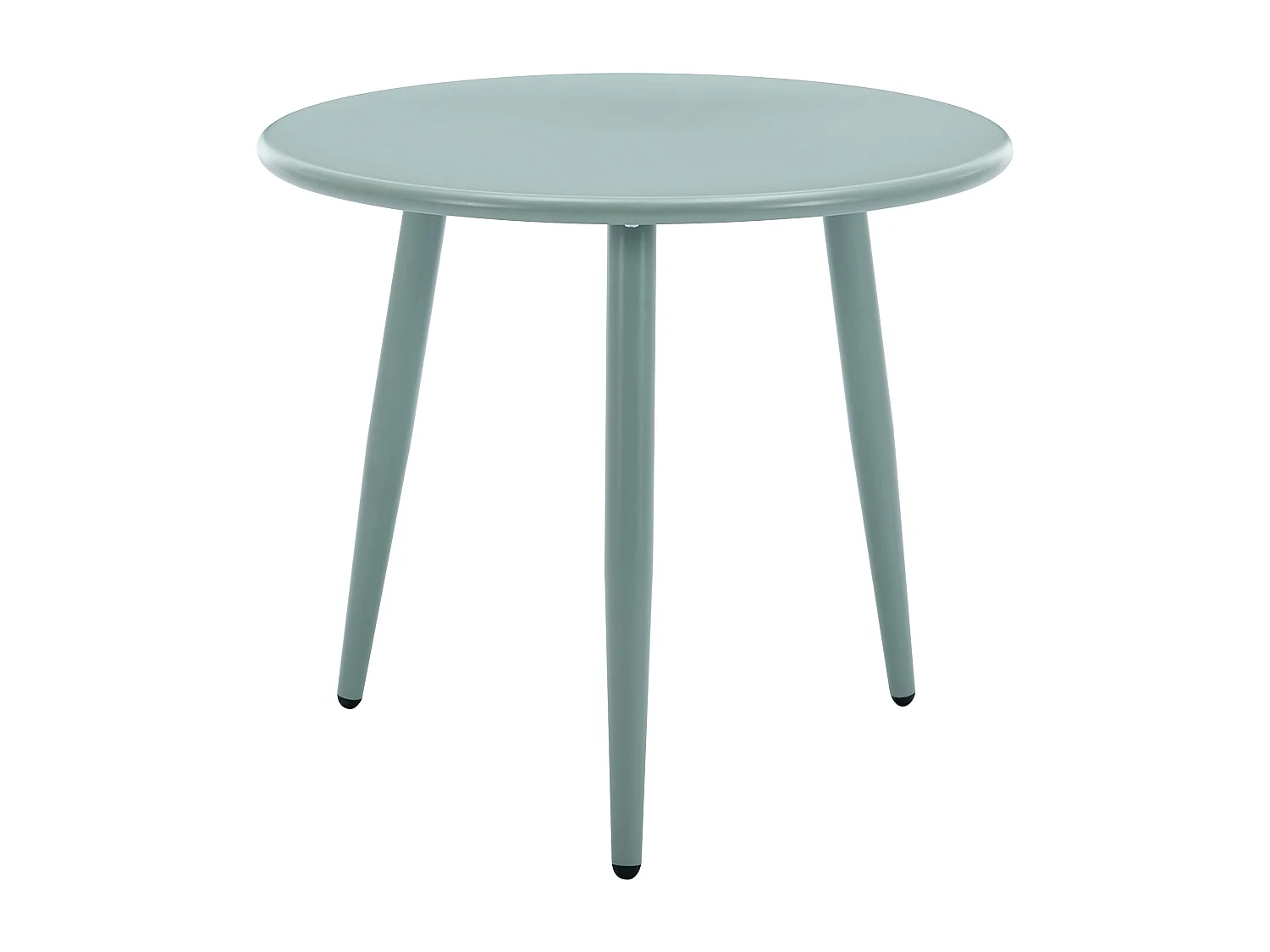 Garten-Sitzgruppe: 1 Sofa 2-Sitzer, 2 Sessel & 2 Tische - Polypropylen & Metall - Mandelgrün - LOYNA von MYLIA