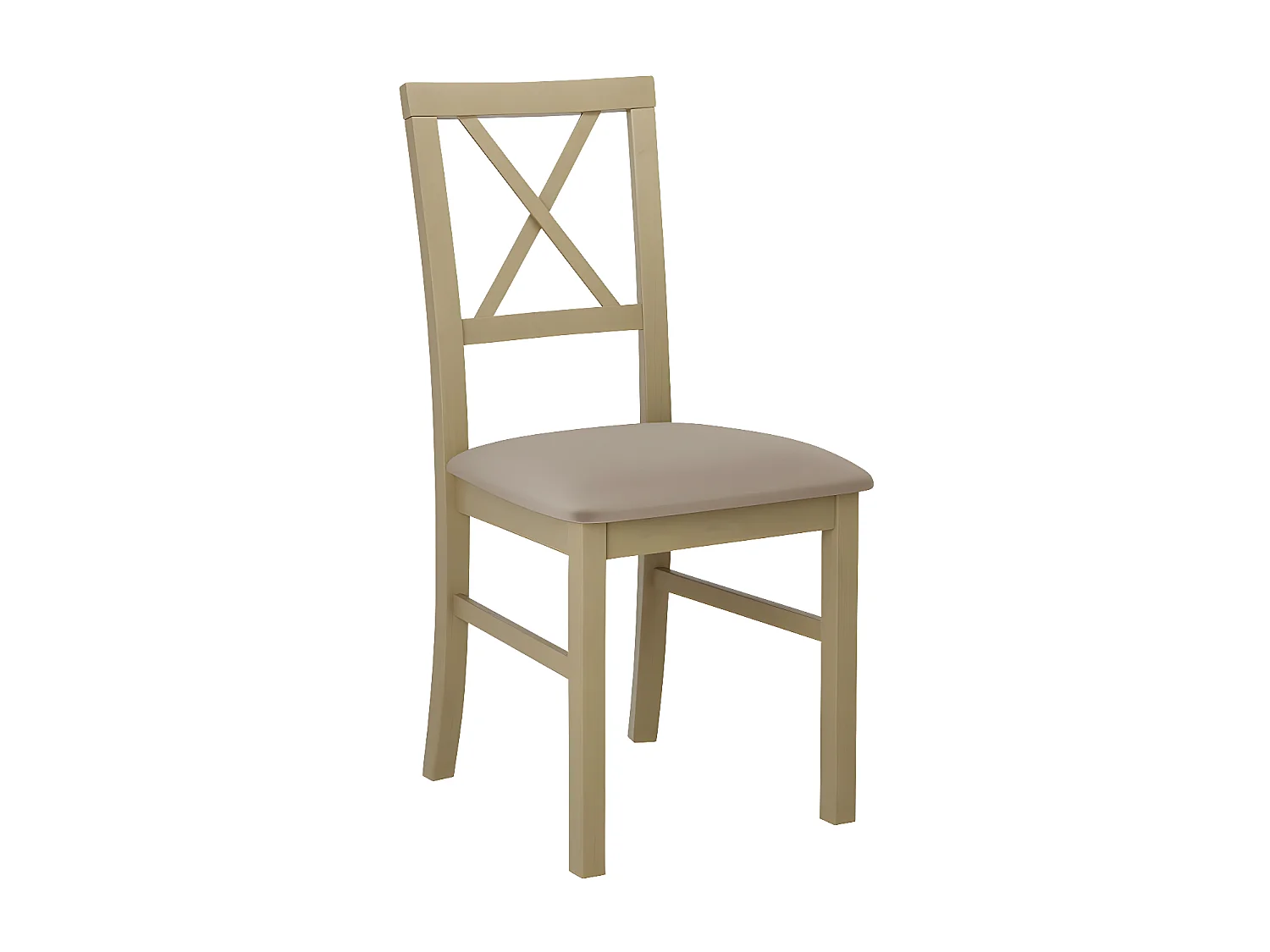 Chaise Victorville 156, Sonoma chêne|Brun clair, 93x43x52cm, Tissu, En bois, Bois