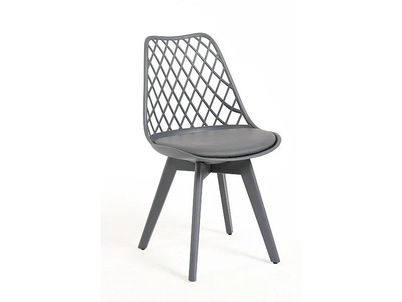 Packs Sillas Comedor - Pack 4 Sillas Mima Suprym - Gris oscuro