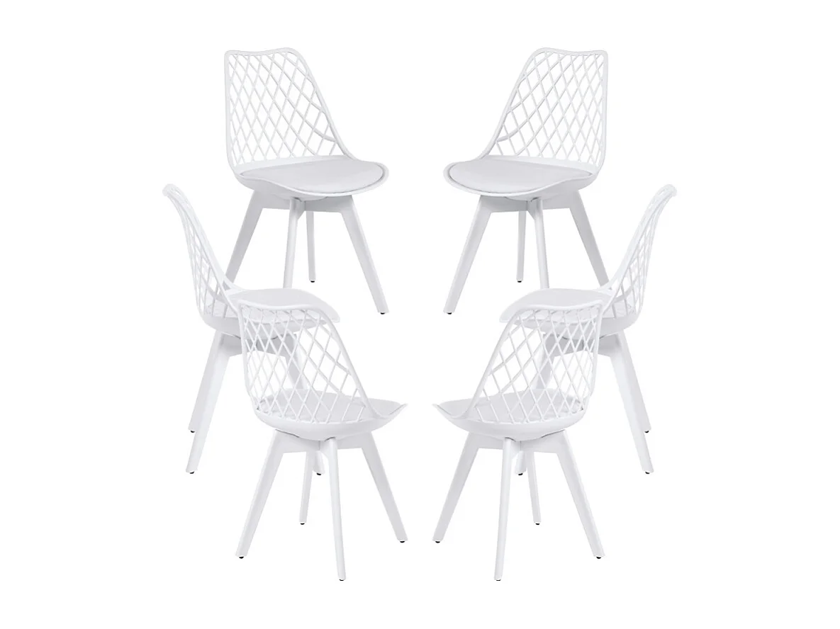 Packs Sillas Comedor - Pack 6 Sillas Mima Suprym - Blanco