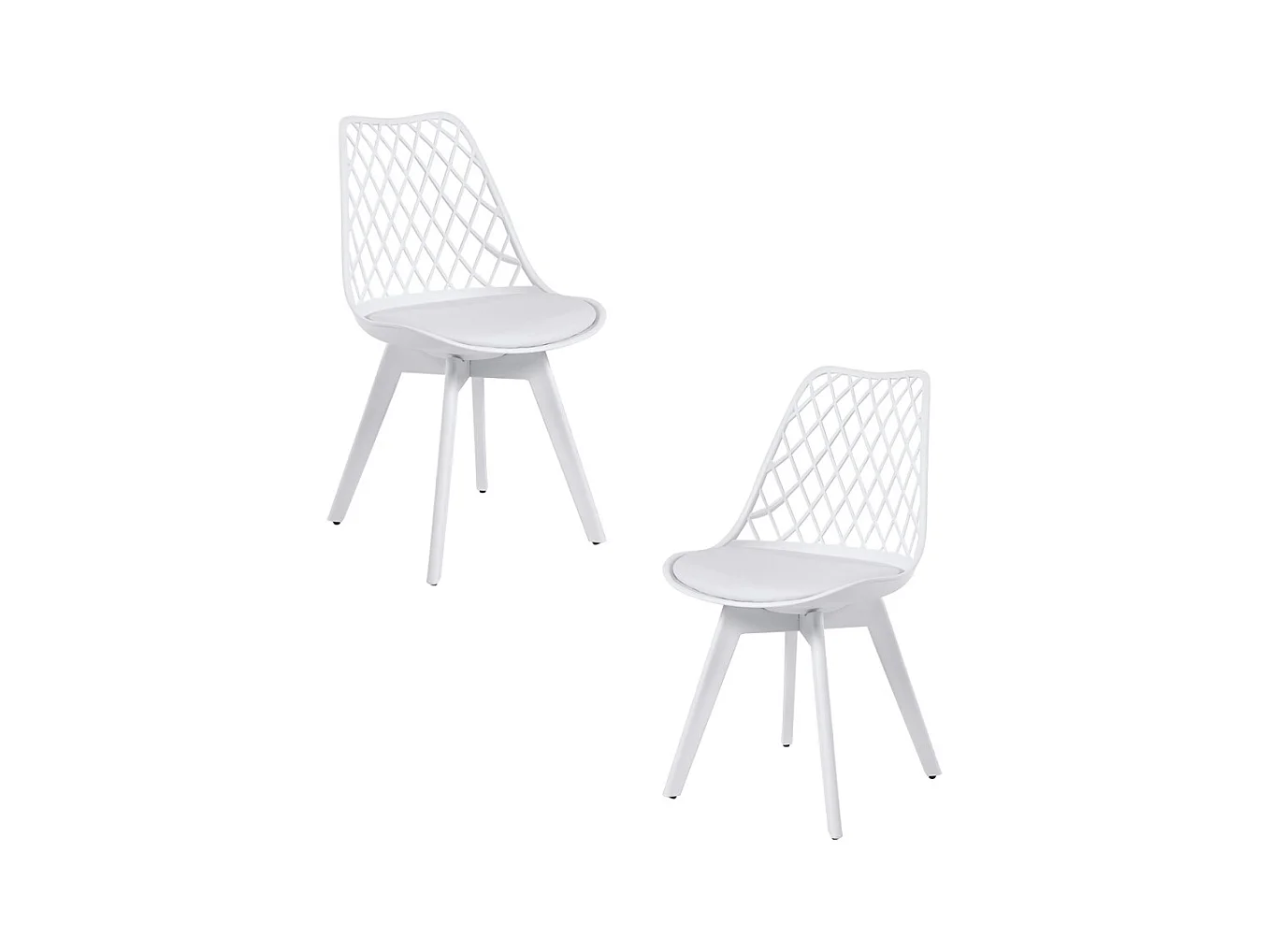 Packs Sillas Comedor - Pack 2 Sillas Mima Suprym - Blanco