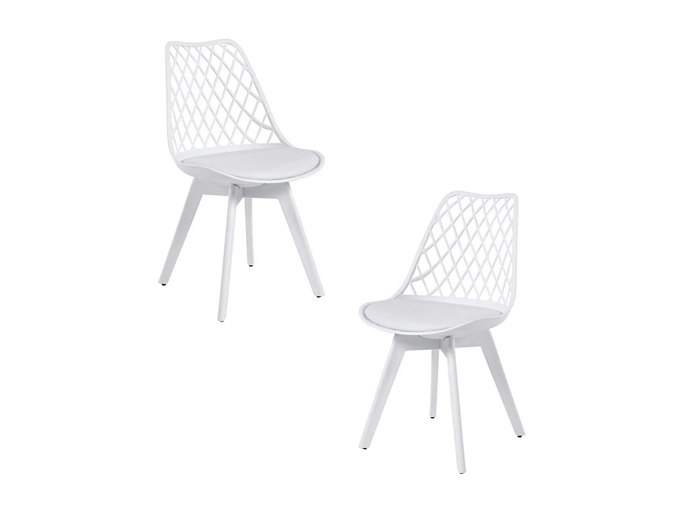 Packs Sillas Comedor - Pack 2 Sillas Mima Suprym - Blanco