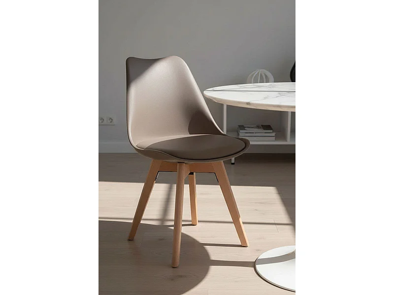 Sillas Comedor - Silla Synk Basic - Taupe