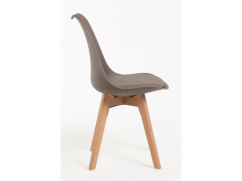 Packs Sillas Comedor - Pack 4 Sillas Synk Basic - Taupe