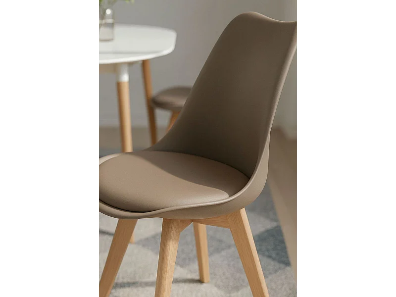 Packs Sillas Comedor - Pack 4 Sillas Synk Basic - Taupe