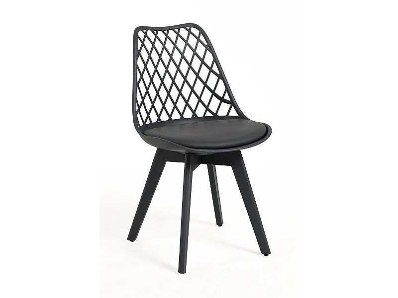 Packs Sillas Comedor - Pack 4 Sillas Mima Suprym - Negro