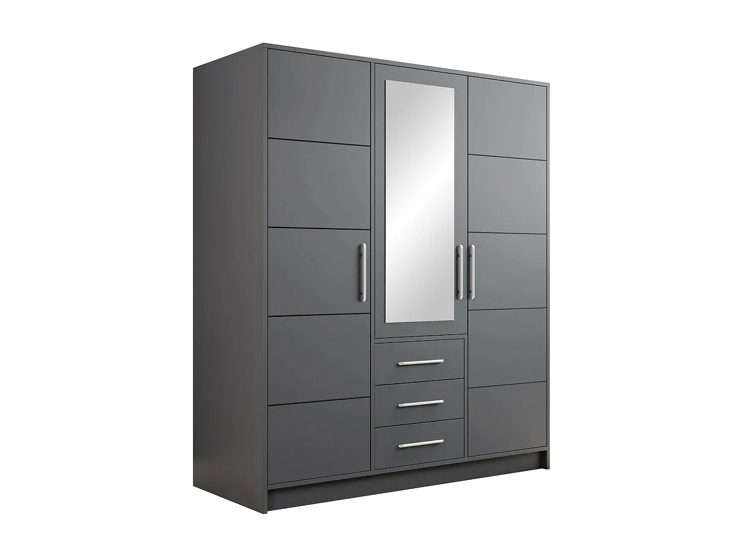 Roupeiro Dortivu 148, Número de prateleiras: 5, 200x147x58cm