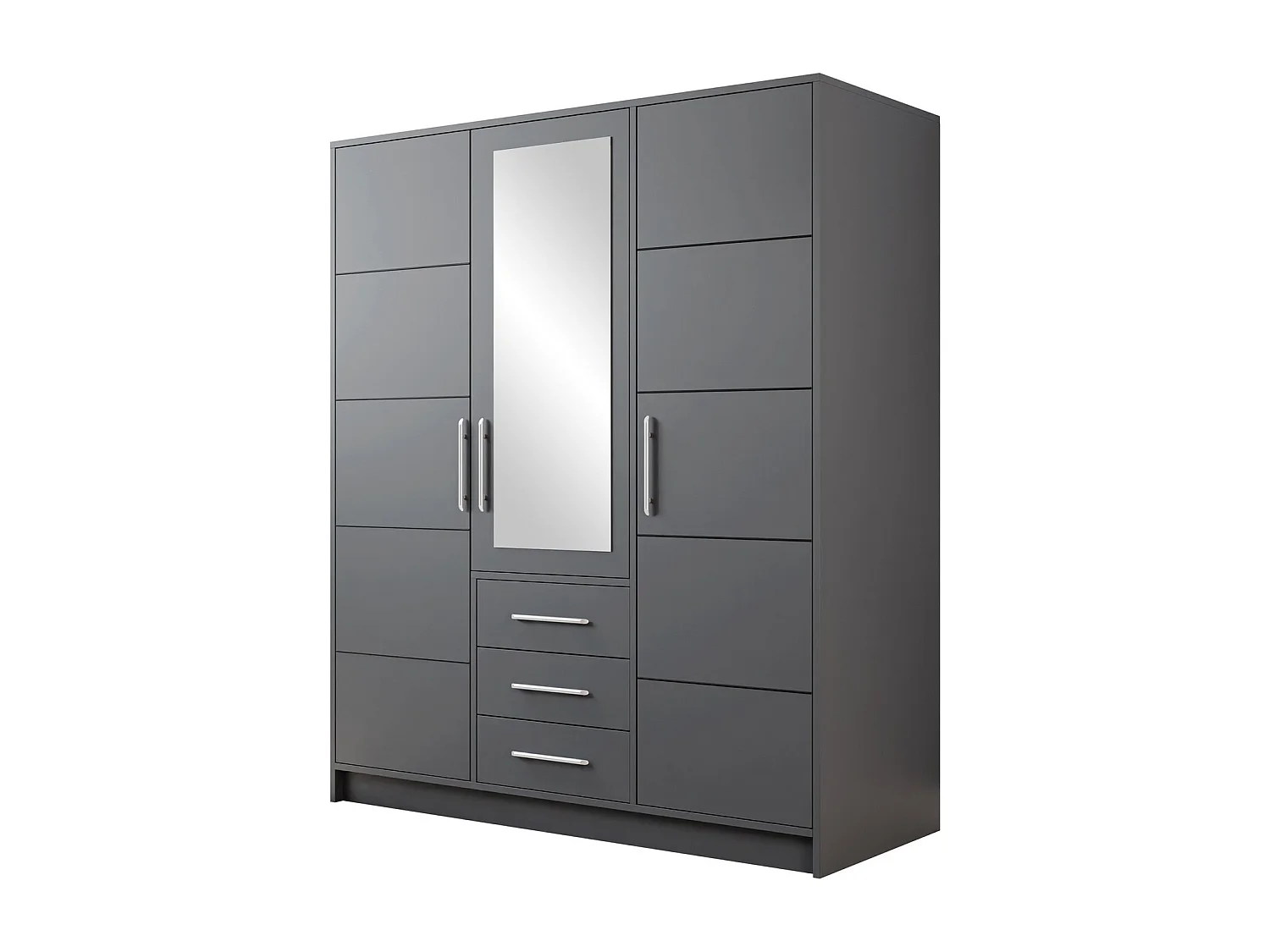 Roupeiro Dortivu 148, Número de prateleiras: 5, 200x147x58cm