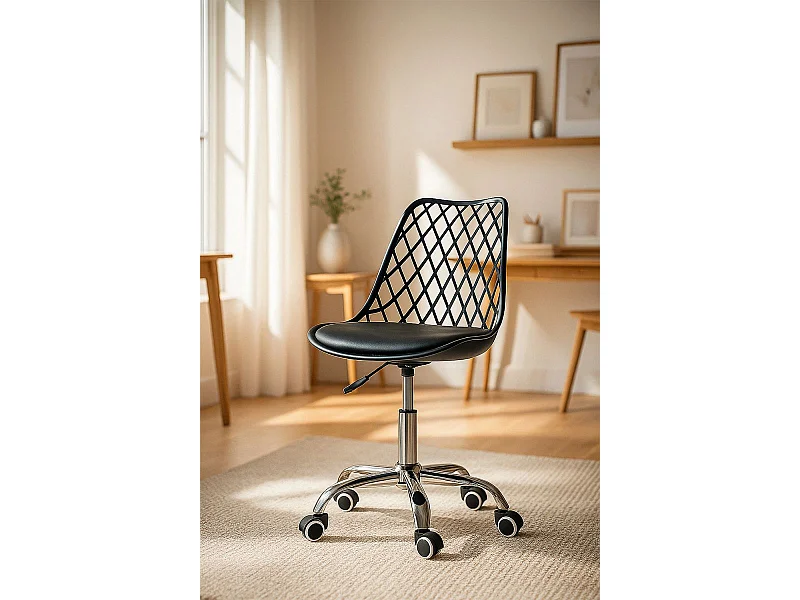 Silla de Escritorio sin brazos Mima Office - Diseño innovador - Ideal para Estudio y Oficinas