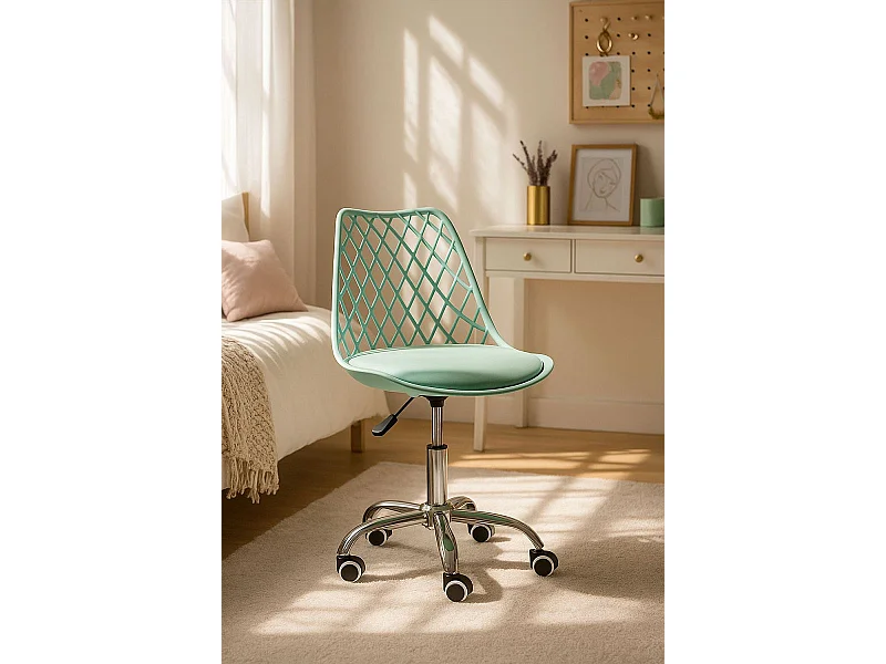 Silla de Escritorio sin brazos Mima Office - Diseño innovador - Ideal para Estudio y Oficinas