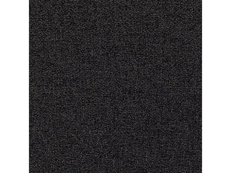 Canapé d'angle convertible 3 places en tissu noir COLUMBUS