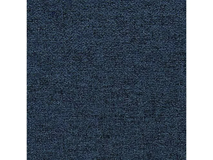 Canapé d'angle convertible 3 places en tissu bleu COLUMBUS