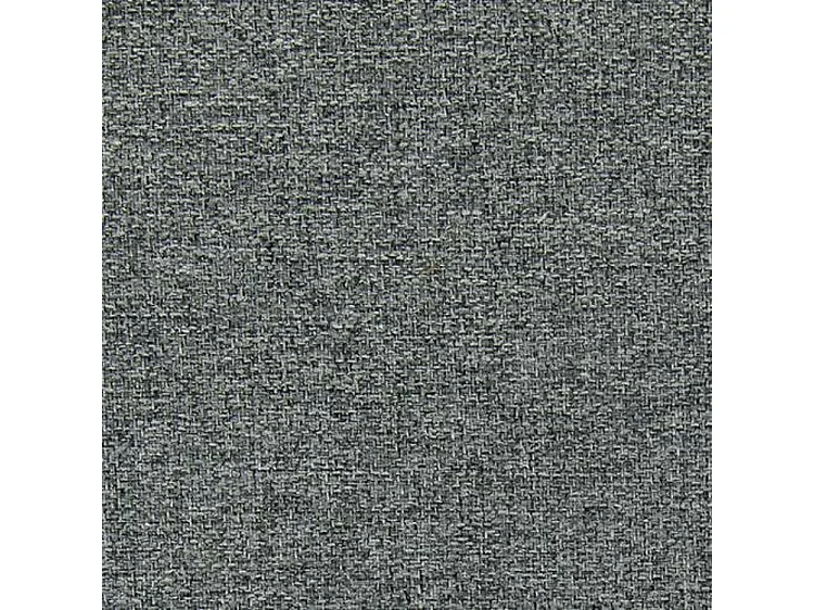 Canapé d'angle convertible 3 places en tissu gris anthracite