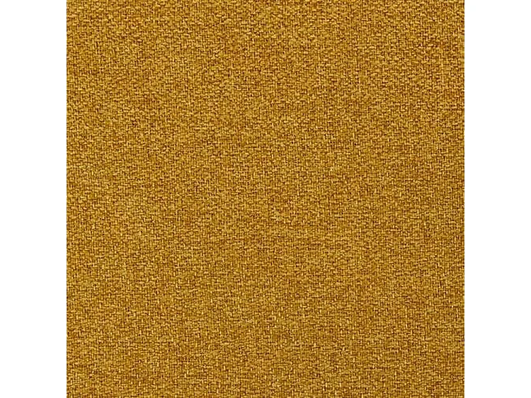 Canapé d'angle convertible 3 places en tissu jaune COLUMBUS