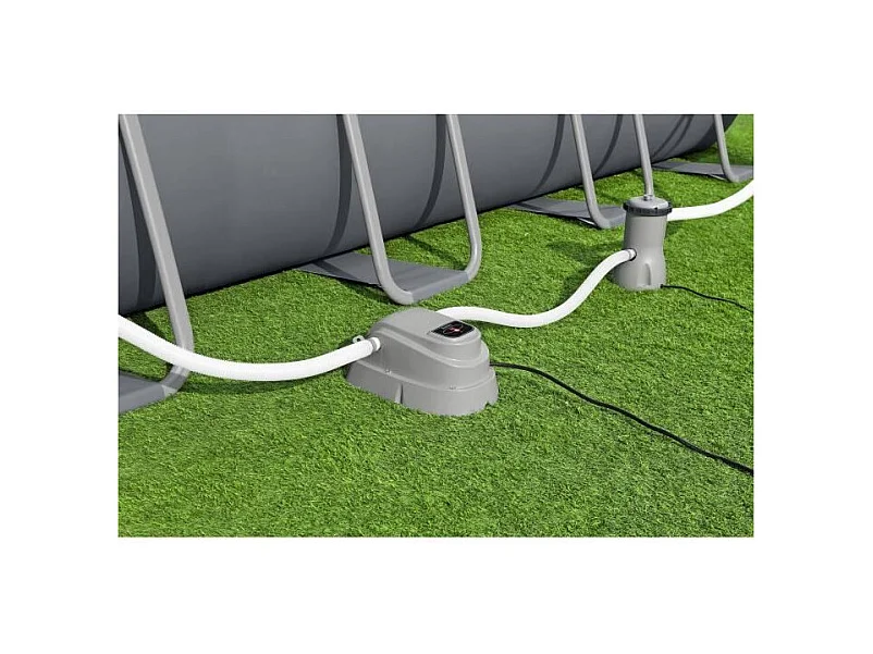 Réchauffeur électrique - Bestway - Pour piscine hors sol - Gris