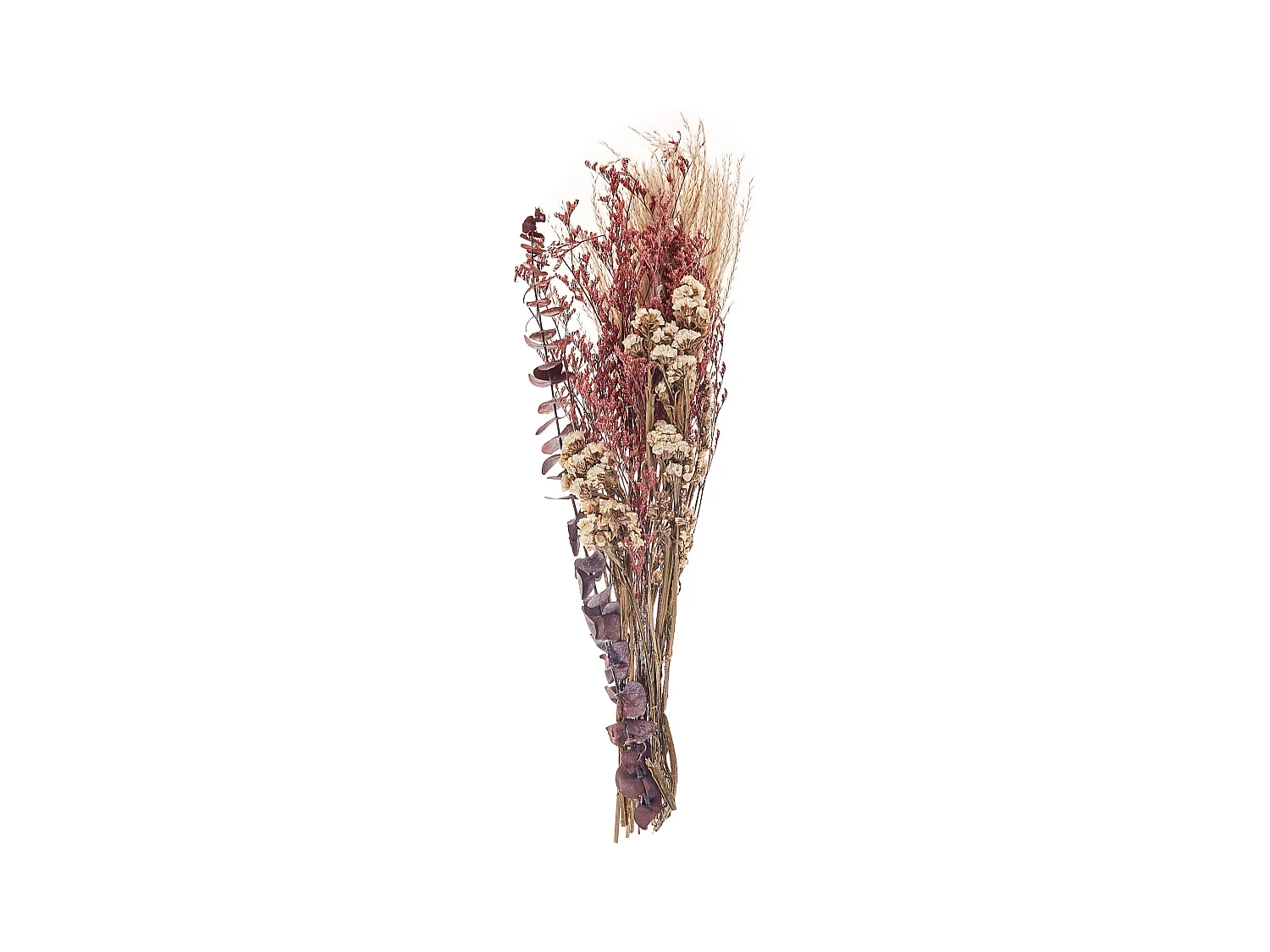 Bouquet de fleurs séchées ARABA 55 cm Rose
