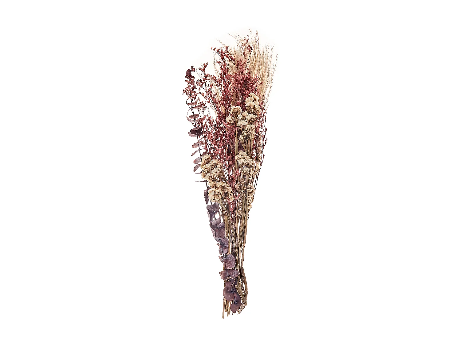 Mazzo fiori secchi rosa 55 cm ARABA