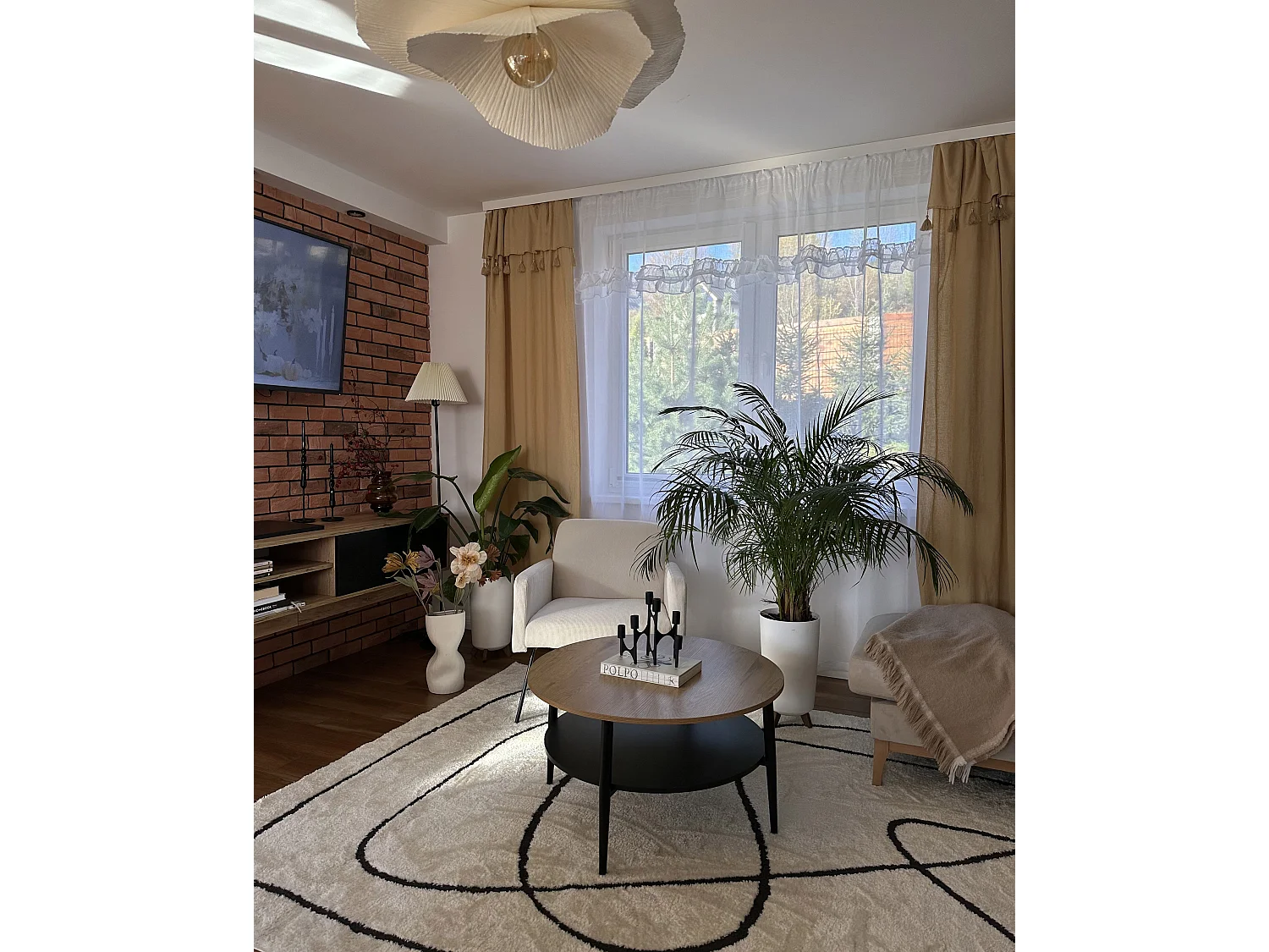 Sessel NARKEN Cord Creme