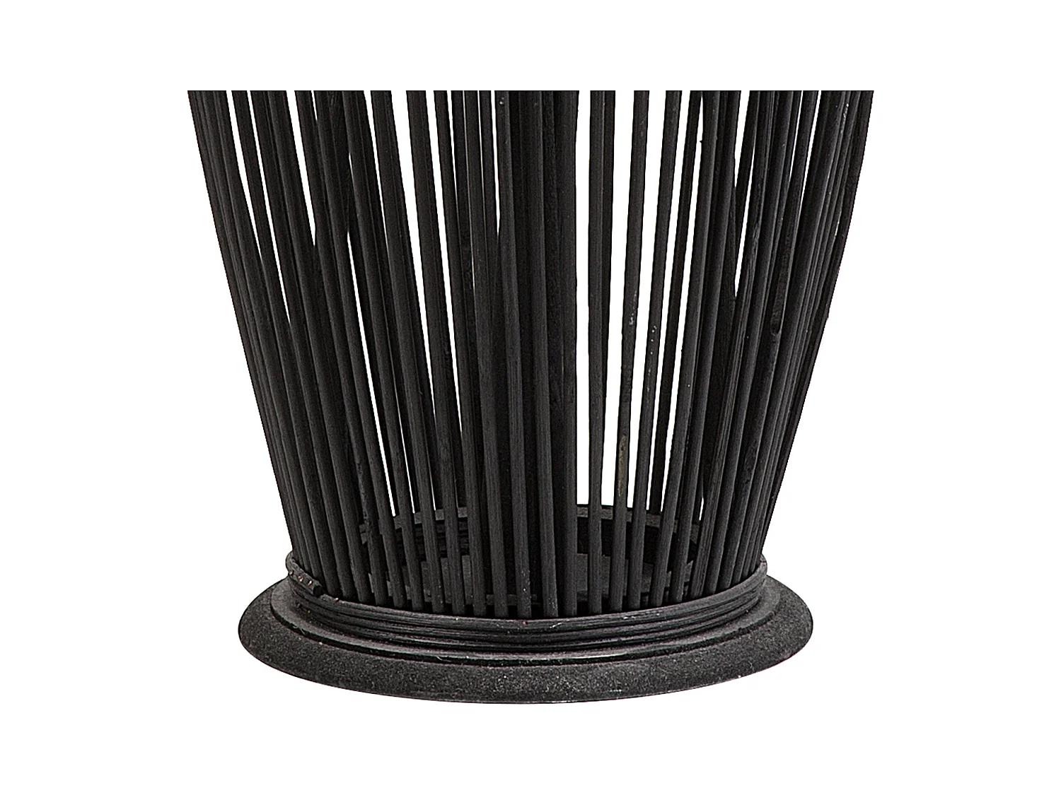 Lanterne TAHITI Bambou 72 cm Noir