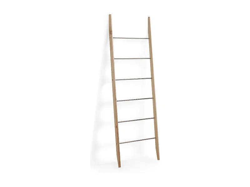 Toalheiro de parede em madeira de bétula natural