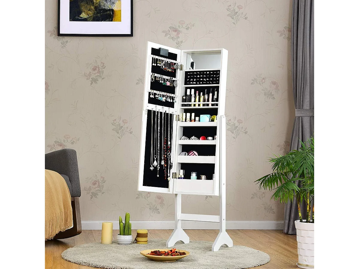 18 LED-Schmuckschrank