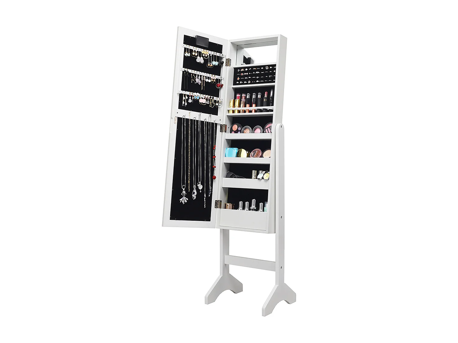18 LED-Schmuckschrank