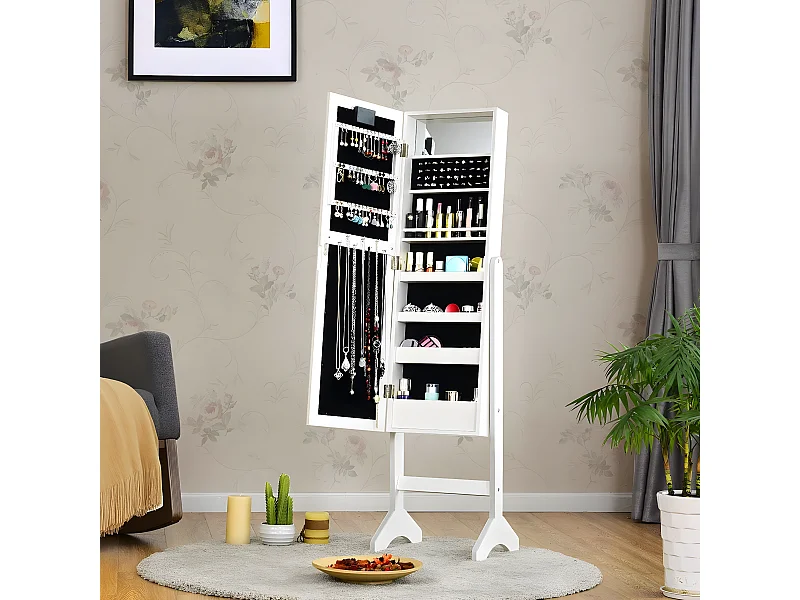 18 LED-Schmuckschrank