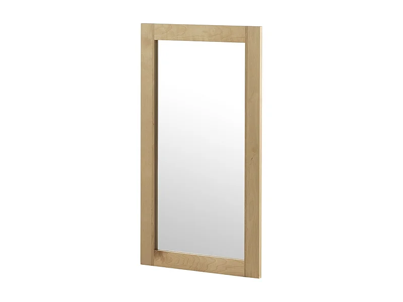 Miroir en bois de bouleau naturel