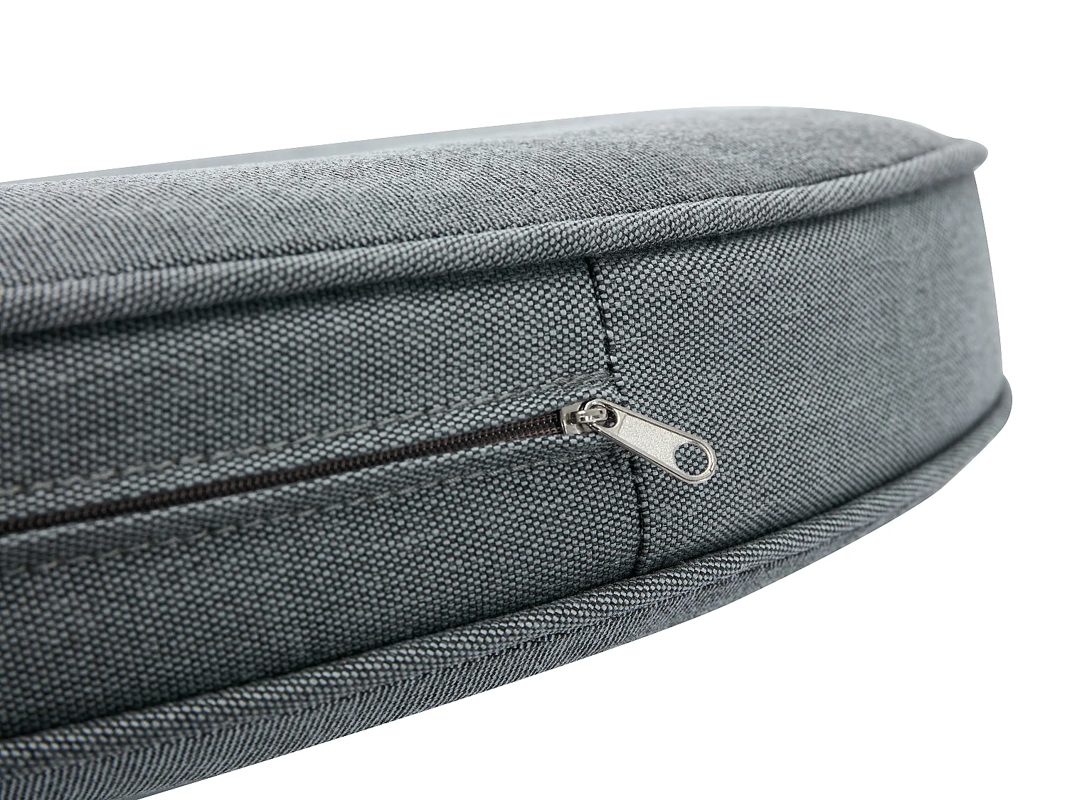 Gartensofa 3-Sitzer - Polyrattan - Holzfarben dunkel - WHITEHEAVEN von MYLIA