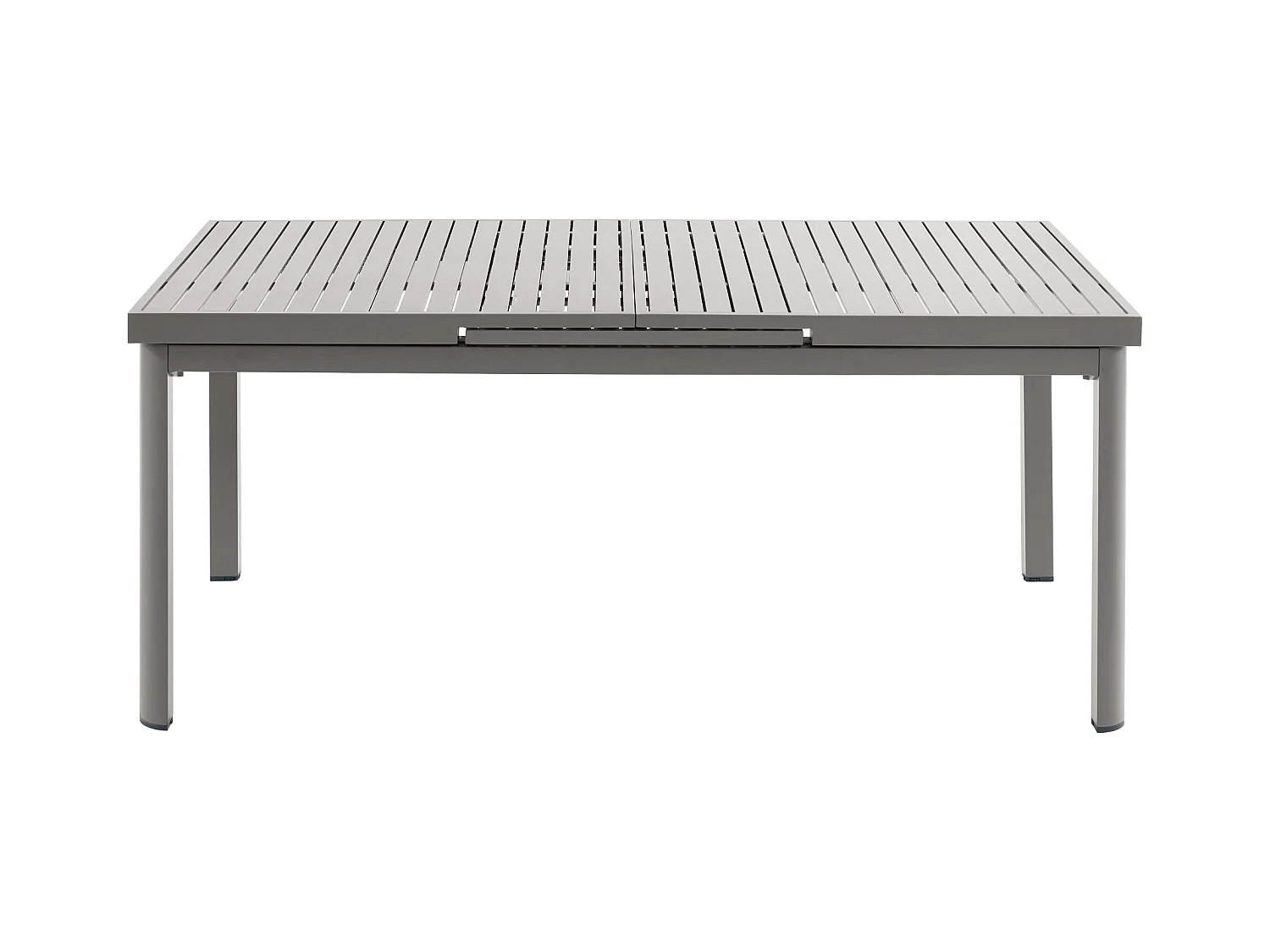 Gartentisch-Esstisch ausziehbar - 180/240 cm - Aluminium - Taupe - NAURU von MYLIA