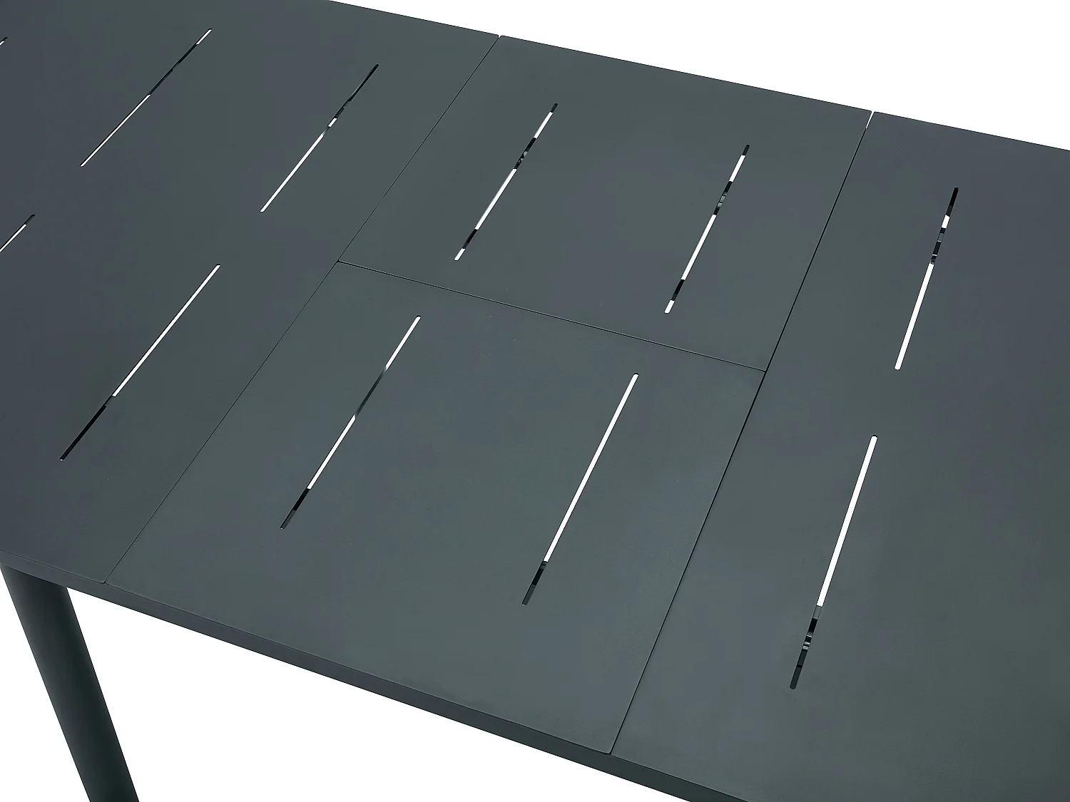 Mesa de jardín extensible de aluminio L.170/240 cm - Antracita - LOTTYS de MYLIA