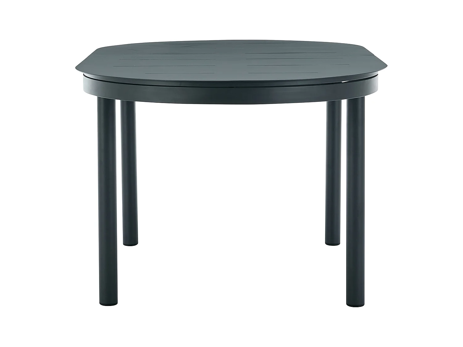 Garten-Esstisch ausziehbar - 170/220 cm - Aluminium - Anthrazit - LOTTYS von MYLIA