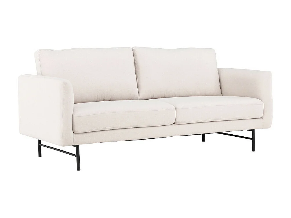 Canapé 3 Places Design "Sky" 198cm Blanc