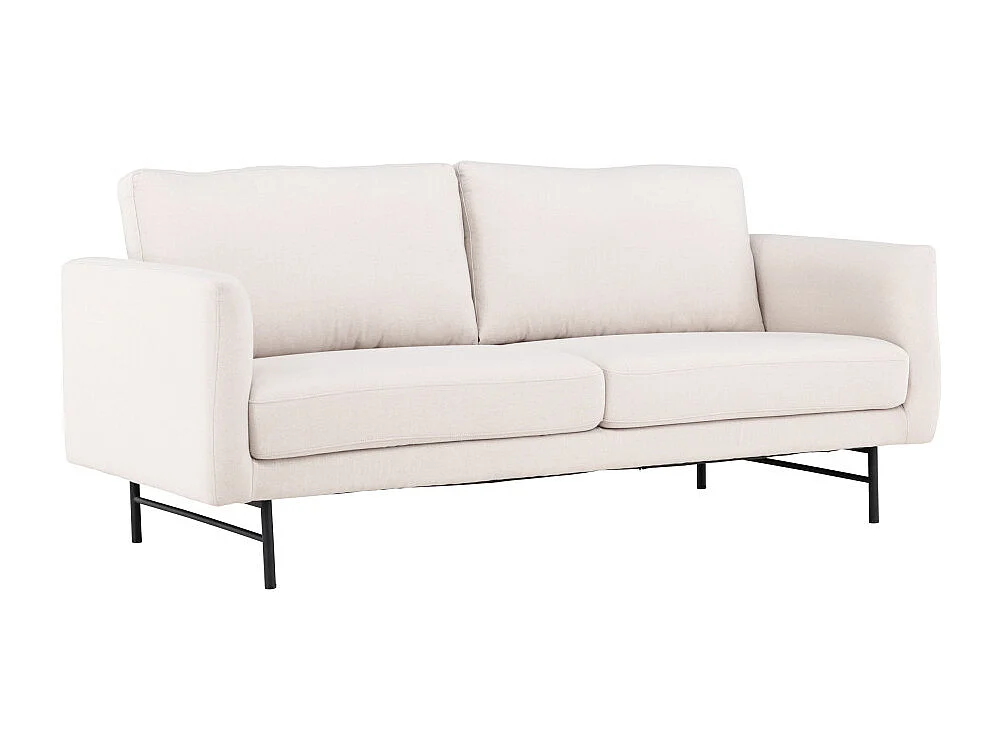 Canapé 3 Places Design "Sky" 198cm Blanc