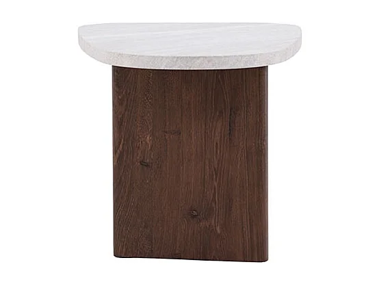 Grönvik table d'angle gris clair.